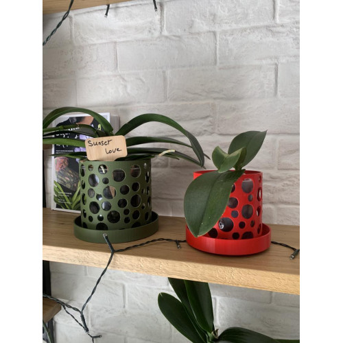 Pot by Corentin avec soucoupe intégrée