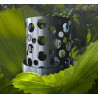 Pot by Corentin with integrated saucer