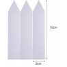 Etiquettes 10 x 2 cm - pack de 10